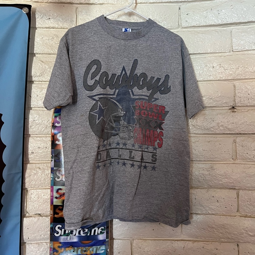 Vintage made in the USA starter super bowl XXX cowboys tee